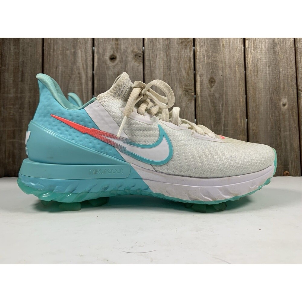 Size 4.5 - Nike Air Zoom Infinity Tour White Aurora Green